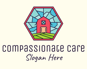 Stained Glass Barn Logo