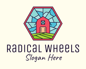 Stained Glass Barn Logo