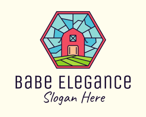 Stained Glass Barn logo design