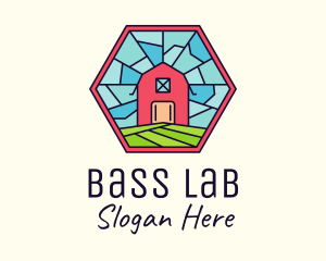 Stained Glass Barn logo design