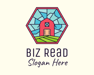 Stained Glass Barn logo design