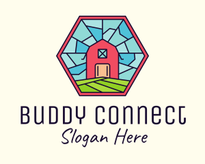 Stained Glass Barn logo design