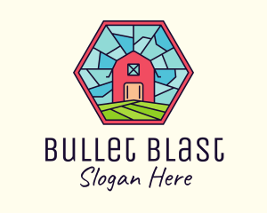 Stained Glass Barn logo design