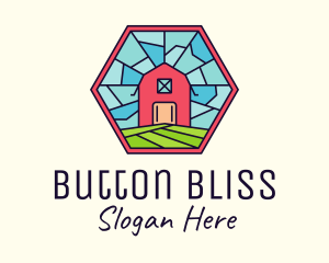 Stained Glass Barn logo design