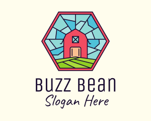 Stained Glass Barn logo design