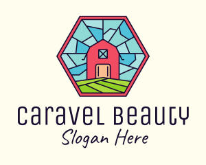 Stained Glass Barn logo design