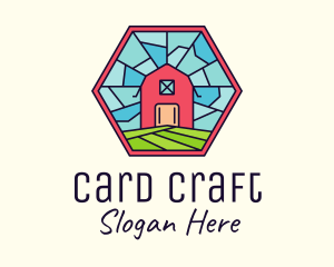 Stained Glass Barn logo design