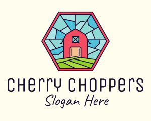 Stained Glass Barn logo design