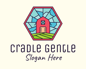 Stained Glass Barn logo design