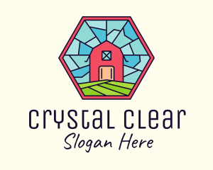 Stained Glass Barn logo design