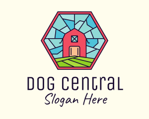 Stained Glass Barn logo design