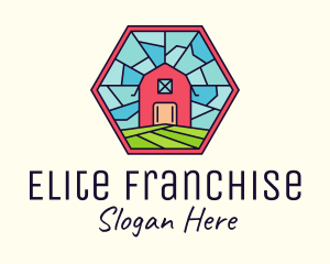 Stained Glass Barn logo design