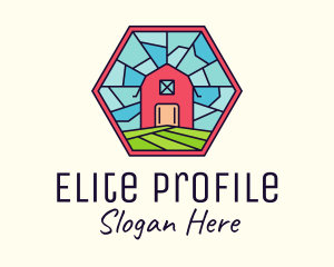 Stained Glass Barn logo design