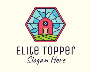 Stained Glass Barn logo design