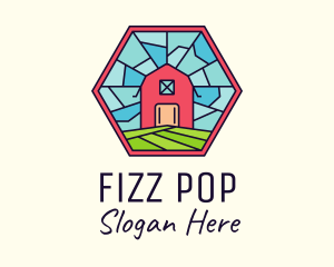 Stained Glass Barn logo design