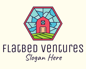 Stained Glass Barn logo design