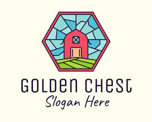 Stained Glass Barn logo design