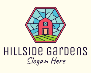 Stained Glass Barn logo