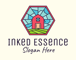 Stained Glass Barn logo design