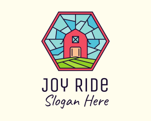 Stained Glass Barn logo design