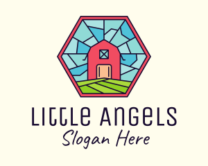 Stained Glass Barn logo design