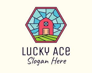 Stained Glass Barn logo design