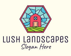 Stained Glass Barn logo