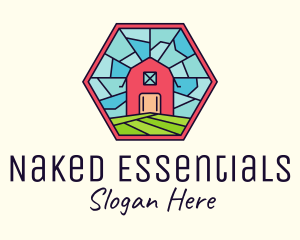 Stained Glass Barn logo design