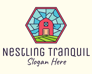 Stained Glass Barn logo design