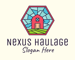 Stained Glass Barn logo design