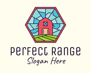 Stained Glass Barn logo design