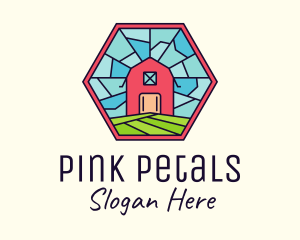 Stained Glass Barn logo design