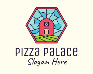 Stained Glass Barn logo design