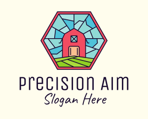 Stained Glass Barn logo design