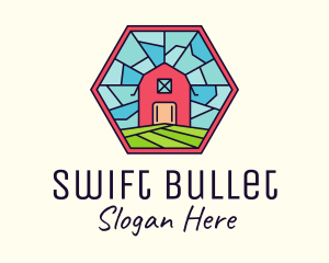 Stained Glass Barn logo design