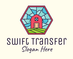 Stained Glass Barn logo design