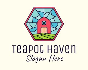 Stained Glass Barn logo design