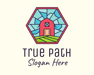 Stained Glass Barn logo design