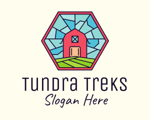 Stained Glass Barn logo design