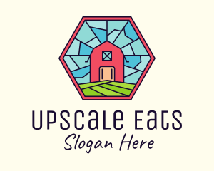 Stained Glass Barn logo design