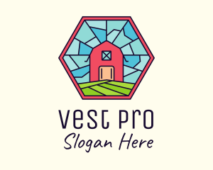 Stained Glass Barn logo design