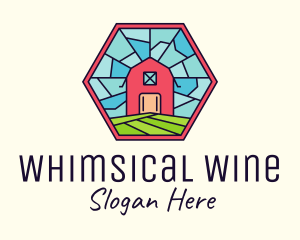 Stained Glass Barn logo design