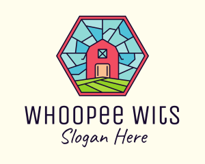 Stained Glass Barn logo design