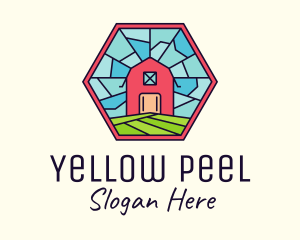 Stained Glass Barn logo design