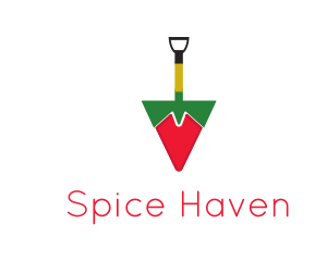 Chili Shovel Garden logo design