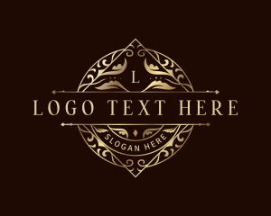 Elegant Luxury Shield logo