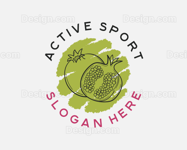 Pomegranate Fruit Juice Logo