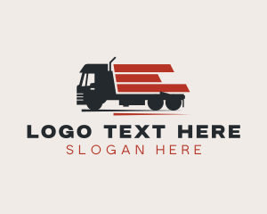 Logistics Trucking Transportation logo