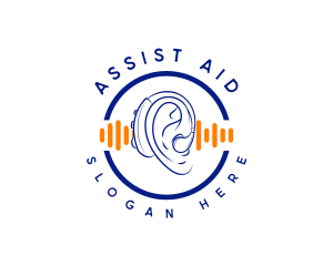 Audiology Hearing Aid logo design