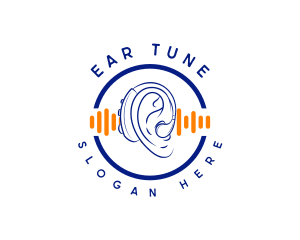 Audiology Hearing Aid logo design